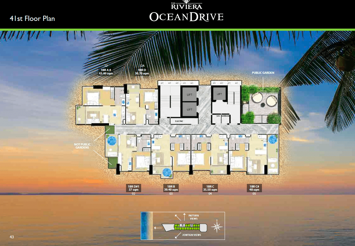 floorPlanOfRivieraOceanDrive